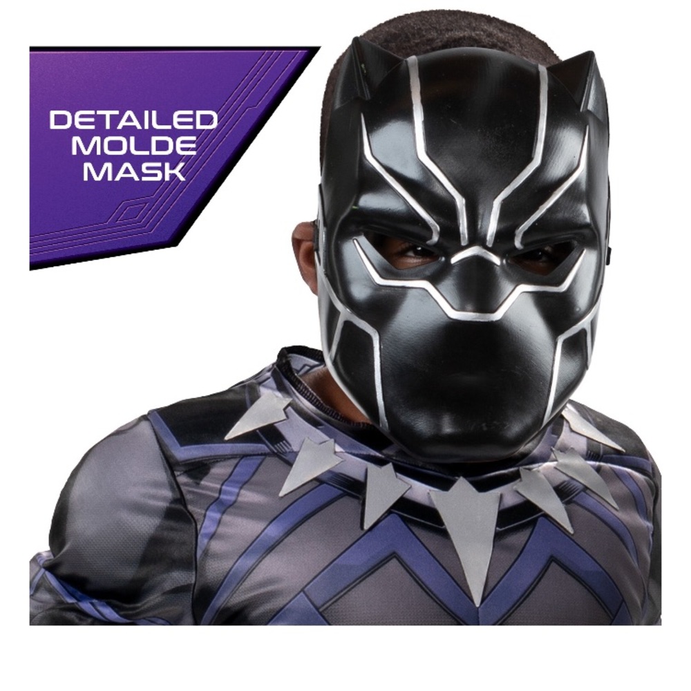 Marvel's Halloween Black Panther Youth Costume - Size (M) 8 - Picture 3 of 3